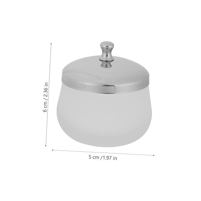 2pcs Glass Crystal Nail Soaking Bowl for Dip Powder Acrylic Liquid Nail Art