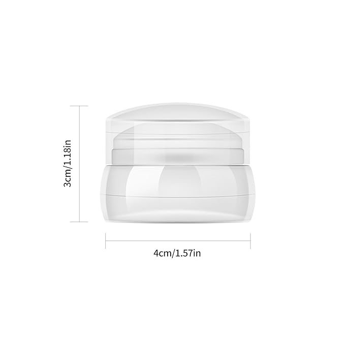 Nail Art Stamper Kit Your Perfect Choice for Effortless Nail Art Long & Short Jelly Stamper for Nails Ideal for Nail Salon or Home User Easy to Use