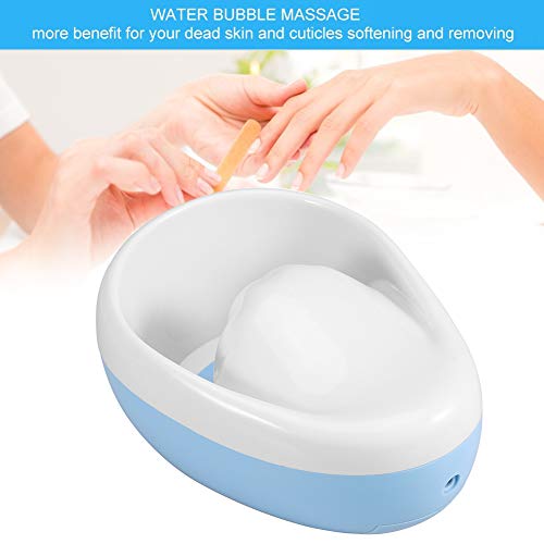 Electric Nail Soaking Bowl, Manicure Hand Bowl Spa Massager Vibrating Massager Soak Soothing Relaxing Manicure Machine Soften Cuticles Hands Care Tool