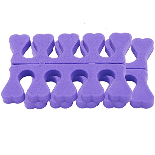 KADS 5pair/set Foam Nail Toe Separator 5 Colors Nail Art Tools