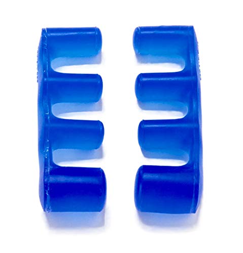 Toe Spreaders, Toe Stretcher & Toe Spacers. ToePal For Yoga. Instant Relief for Toes, Bunion Relief, Hammer Toes, 1 pair - Large Navy Blue