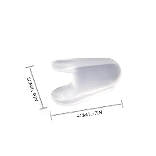 10 Pcs Pinky Toe Separator, Little Toe Straightener Bunion Corrector for Men Women Walking, Running, Overlapping, Bunion Corrector and Bunion Relief