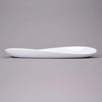 G.E.T. OP-1710-W Heavy-Duty Shatterproof Plastic Oval Melamine Serving Platter - Image 2