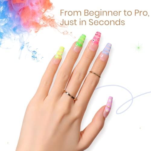Beetles Blooming Gel & Base Top Coat Set, 3PCS 15ML Shine Finish Long Lasting No Wipe Top Coat Gel Nail Polish Base Spreading Marble Effect Soak off UV LED Nail Art Gifts for Women