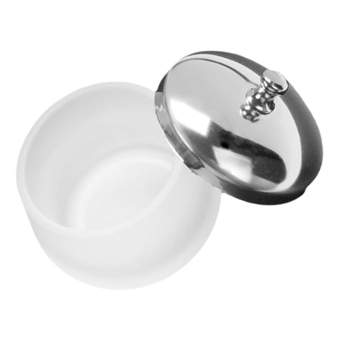 Decorative Glass Nail Soaking Bowl Lid Crystals for Nails Professional Manicure Cup