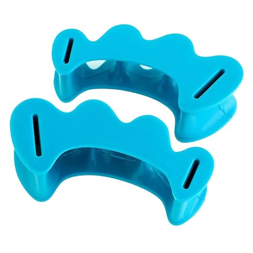 Correct Toes – Bunion Corrector, Toe Separator & Toe Spacers for Men and Women, Unisex, Aqua, X-Small
