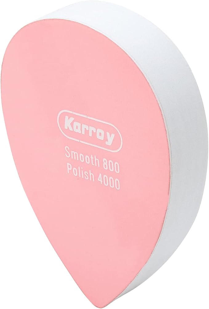 Nail Files and Buffers for Natural Nails Smooth and Polish Gel Surface 400/600/4000 Grit (A-Drop)