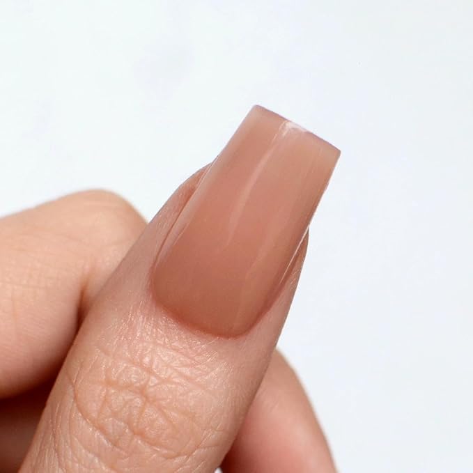 PINKMASK Easy Gel 2oz 60g-Nude, Professional Builder Enhancement Gel-Quick Nail Extension for Beginner DIY, Nail Strengthener-Long Lasting-Salon Quality-Thickening Solution