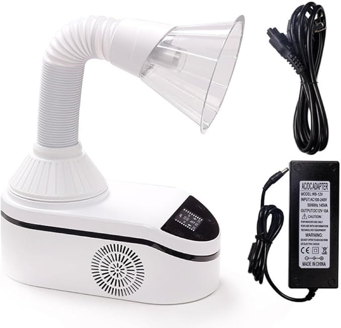 Nail Dust Collector Equipment Nail Manicure Vacuum Cleaner with LCD Display (Vacuum Cleaner)