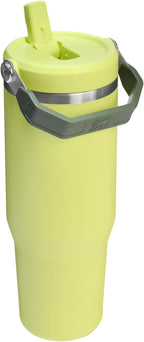 STANLEY IceFlow 2.0 Flip Straw Tumbler, 30 oz, Prickly Pear | Easy Carry Handle - Image 3