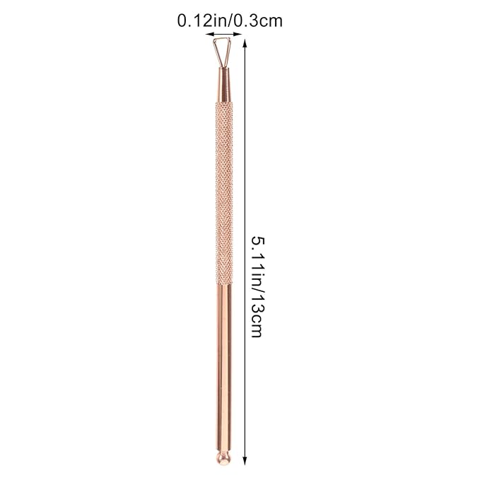 4 Pcs Stainless Steel Cuticle Pusher Gel Remover Tool Nail Art Gel Nails Gel Triangle Cuticle Pusher Polish Remover Tool Stainless Steel Nail Gel Remover Peeled Peeler Lip Gloss