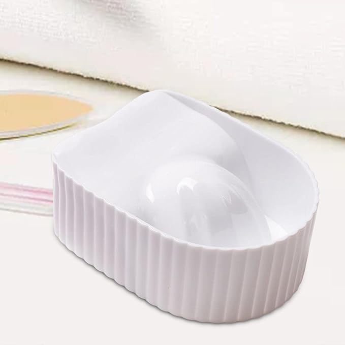 Generic Hand Soaking Bowl Soak Off Finger Bowl, Soak Off Gel Polish Remover Bowl Nail Soak Off Bowl Nail Art Tool, Powder Remover Tools, for Home, White