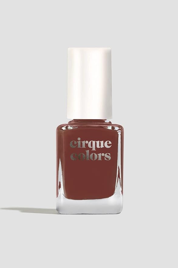 Cirque Colors Cocoa Jelly - Brown Jelly Nail Polish - 0.37 Fl Oz (11 mL) - Vegan & Cruelty-Free