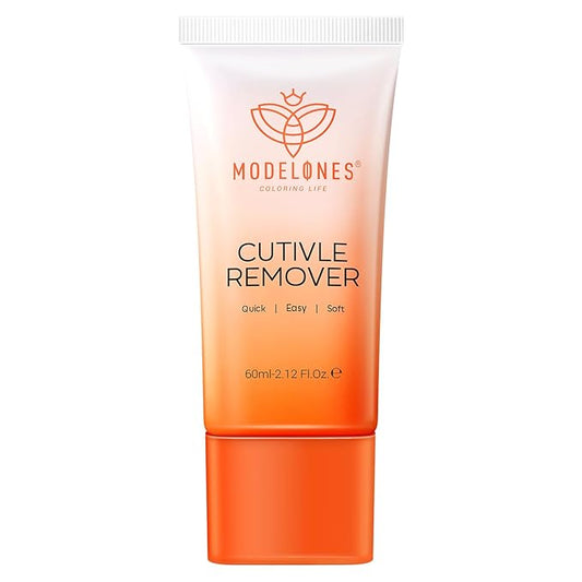 Modelones Cuticle Remover Cream Cuticle Softener Nail Repair for Damaged Nails Cuticle Remover Liquid for Nail Care Manicure Kit for Women 60ML 2.12 FL OZ