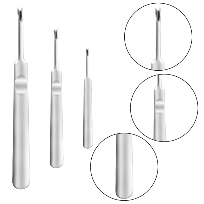 9 Pack Cuticle Nail Pusher and Trimmer Nail Cuticle Fork Professional Stainless Steel Dead Skin Remover Dead Skin Cuticle Pusher Nail Art Tool for Fingernails and Toenails