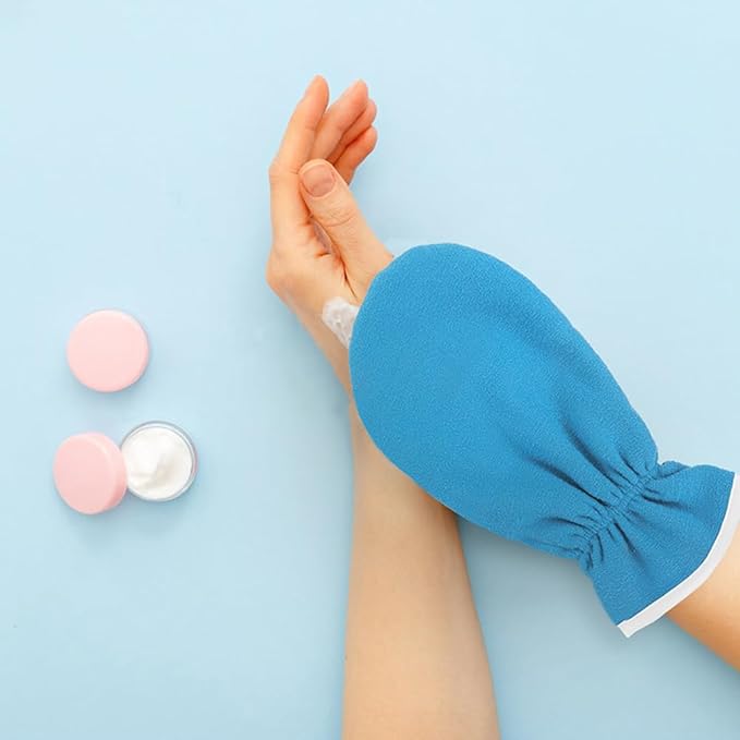 Healifty Exfoliating Gloves Dead Skin Cell Remover Moisturizing Spa Gloves for Hand Care Reusable Washable Gloves for Home and Professional Use