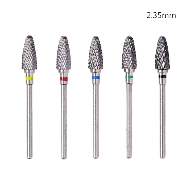 Nail Cutter Drill Bit for Manicure Tungsten Steel Professional Manicure Drill Universal Drill Bits for Nails