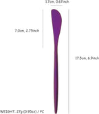 10 Pcs Purple Cheese Spreader Knife, Stainless Steel Butter Spreader, Use - Image 6