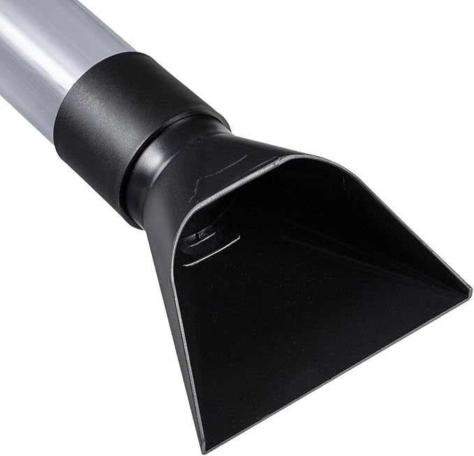 4 Inch Dust Collection 6-Piece Wand Set, For 4" Dust Collection Hose, Includes Tube, Floor Nozzle, Brush Nozzle, Blast Gate, Coupler & Clips
