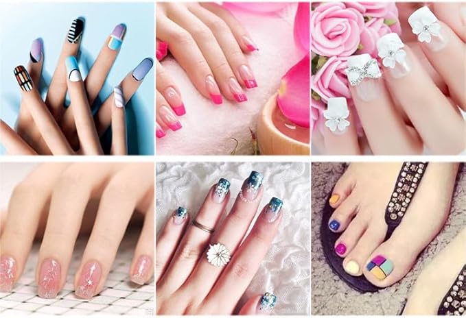 Nail Art Tools Kit, 18kinds nail art brush Set with Hand Tools and Accessories for Manicure,86pcs in total, Ideal gift for Women, girls. (RHYTHM-0024B2)