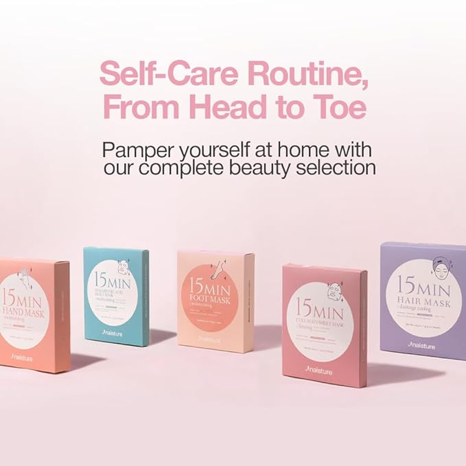 Naisture 15 Min Hand Glove Mask: A Moisturizing Treatment for Dry Hands & Cuticles (5 Ea)