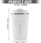 SPLMIFA Travel Coffee Mugs Leak-Proof, Reusable Coffee Cups - Image 4