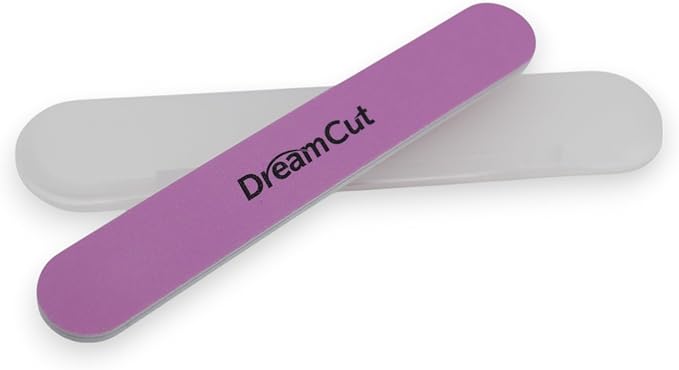 DreamCut Nail File with Case – Portable Emery Board for Smooth & Precise Nail Shaping – Compact & Travel-Friendly