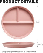 9 Inch Unbreakable Divided Plates - Image 2
