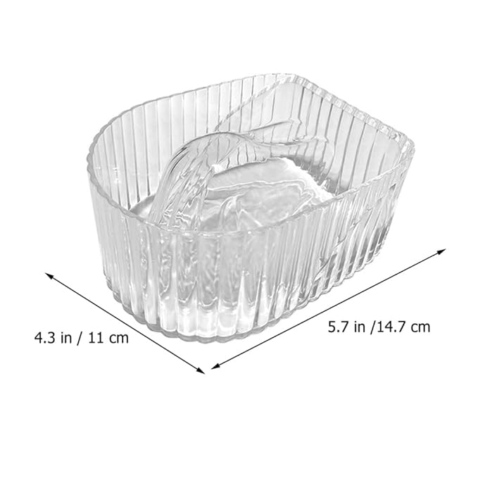 Lurrose Manicure Soaking Bowl, Manicure Hand Soak Bowl, Nail Soak Off Tray Nail Tech Must Haves for Salon Spa