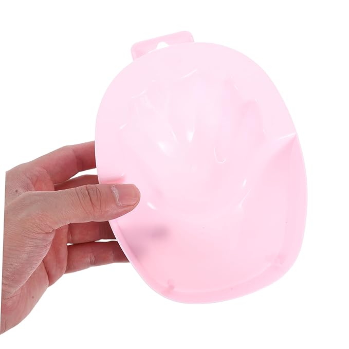 1pc Pink Single-layer Soaking Bowl for Nail Care and Manicure Nail Removal Container for Cuticle Softening and False Removal Suitable for Home Salon Use