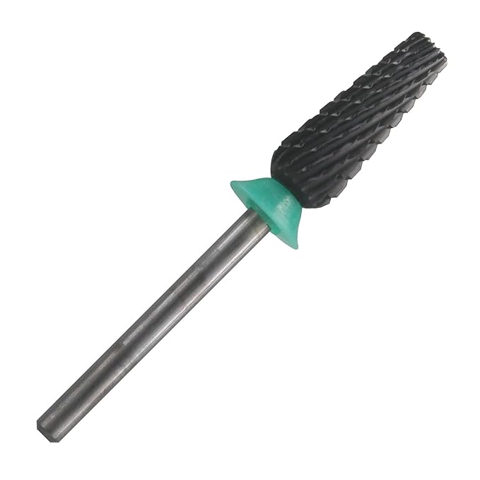 C & I Nail Drill Bit 6 in 1 Multi-function Rounded End E-file, Diamond Coat, CNC Overall Cut Nail Tools for Nail Techs Quick Remove Acrylic Nail Gels & Nail Art (Special Coat, Coarse -C)