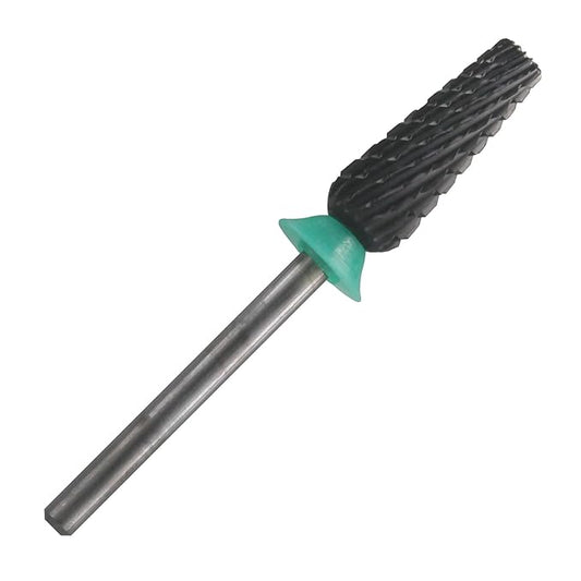 C & I Nail Drill Bit 6 in 1 Multi-function Rounded End E-file, Diamond Coat, CNC Overall Cut Nail Tools for Nail Techs Quick Remove Acrylic Nail Gels & Nail Art (Special Coat, Coarse -C)