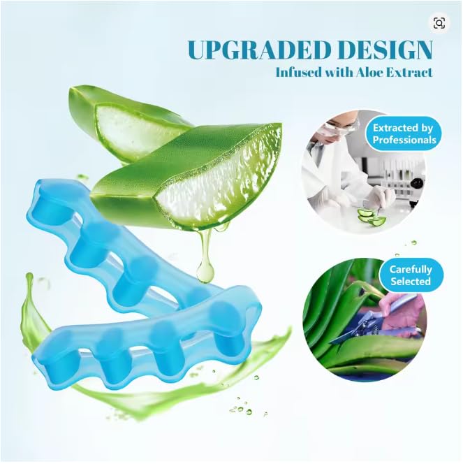 Silicone Toe Separator - 1 Pair