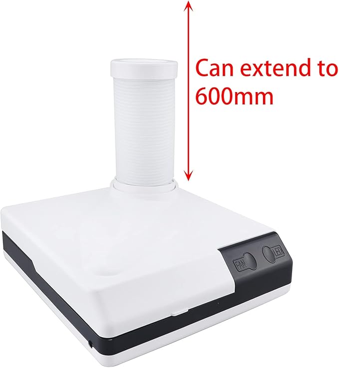 60W Dust Collector Fan Vacuum Cleaner Strong Power Dental Lab Nail Art Manicure Dust Clean Tool