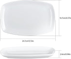 Ceramic Serving Platter Set - Image 2