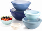 COOK WITH COLOR Mixing Bowls with TPR Lids - Image 9