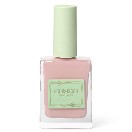 Breathable Premium Long Lasting Nail Polish (Pink Dahlia) - Vegan & Toxin-Free