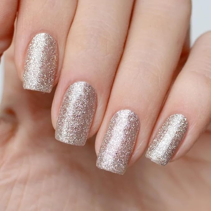 PINK MASK Gel Color Nail Polish Golden Jubilee - Col. Diamonds 15ml / o.5 oz - UV/LED Gel Polish, Non Wipe, Long Lasting, Soak Off Formula