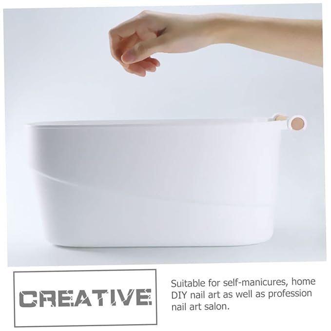 Soak for Manicure Hand Soak Bowl Japanese-style Nail Art Bowl Nail Salon Supply Non-breakable Pp Material
