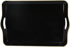 Spsyrine Large Black Serving Tray by Spsyrine