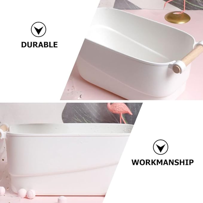 FRCOLOR Nail Soaking Bowl for Manicure Hand Soaking Bowl Nails Soak Container Plastic Hand Care Soak Bowl for Home DIY and Professional Nail Art Salon