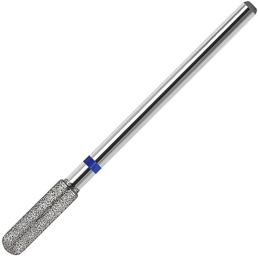 Cuticle Clean Nail Drill Bit, 3/32" Russian Diamond Nail File bits, Safety Carbide Under Nail Cleaner for Cuticle Dead Skin Nail Prepare, Nail Salon Manicure, (Barrel Shape-Medium)