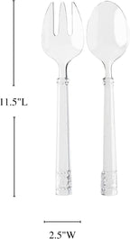 Juliska Isabella Acrylic Salad Server Set/2pc - Image 5
