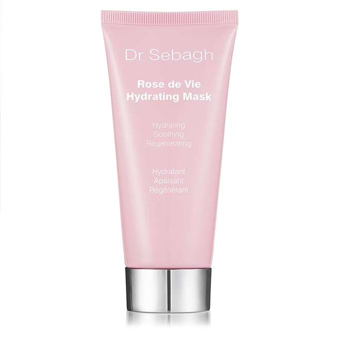 Dr Sebagh Rose de Vie Hydrating Face Mask (3.38 fl oz) - Collagen-Rich Moisturizing and Hydrating Mask for Face - Skin Care Face Mask for Dewy, Glowing Skin