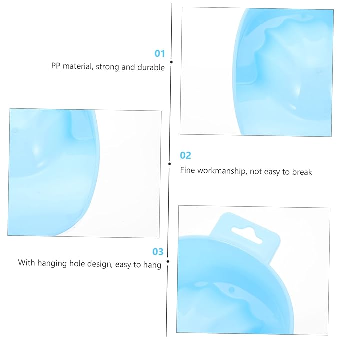 2pcs Nail Soaker Bowls for Manicure Portable Nail Polish Remover for Art Treatment for Home Salon Use Relaxing Spa