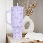 Butterfly Gifts for Women, Stainless Steel Insulated Coffee Travel Mug Cup - Image 7