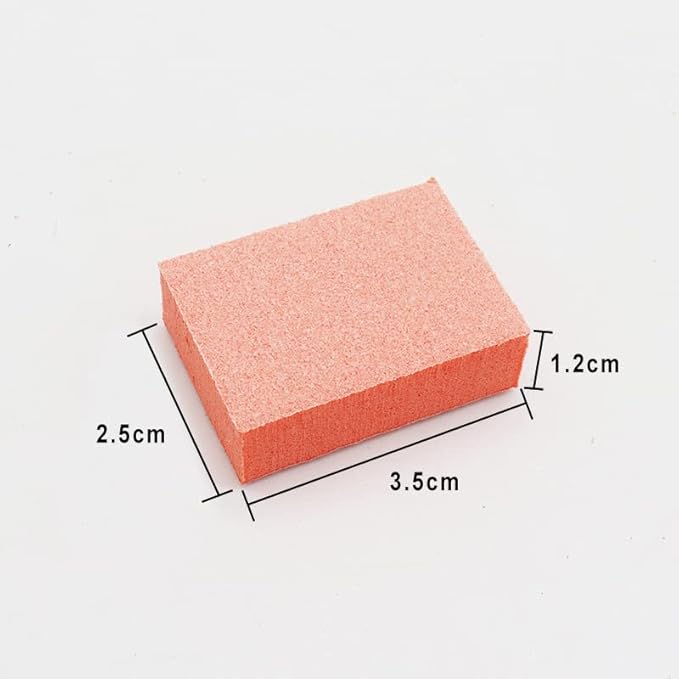 Nail Mini Orange Buffer Block File 100/180 Grit 2 Sided (130 Count)
