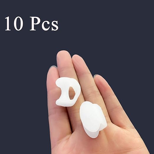 Toe Spacers for Feet Women& Man, Bunion Corrector Pinky Toe Separators, Silicone Small Toe Protector Spreader, Toe Correct Toe Separators for Overlapping Toes Women