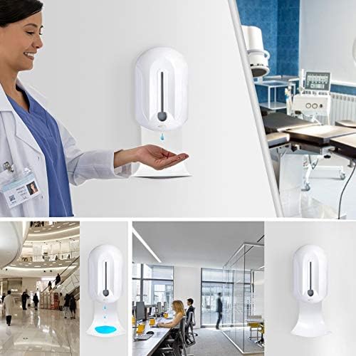 2PCS Wall Mounted Soap Dispenser Drip Tray, Stand, Bracket, Water Tray,Detergent Cup Holder,Prevent Dripping and Spraying (White)