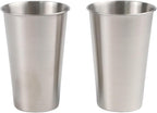 Stainless Steel Camping Mug Set, Lightweight Handleless Travel Coffee Cup by Unknown